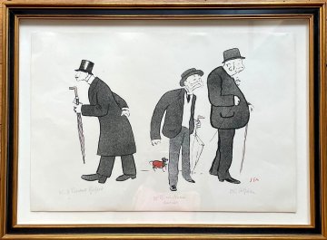 Sem. (Dogwalkers) Paris. 1900