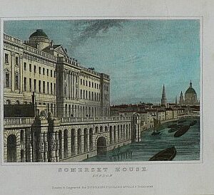 Somerset House. London:Dugdales England & Wales...ca, 1840