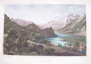 "Lake of Beientz" Swiss Scenery, London 1820