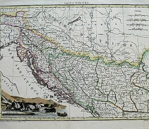 (The Adriatic Coast) Jean Baptise Tardieu. Atlas Complete... Paris, 1812