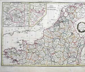 (The Netherlands and part of France) Jean Baptiste Tardieu. Atlas Complete. Paris, 1812.