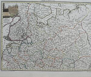 (Russia) Jean Baptiste Tardieu. Atlas Complete... Paris, 1812