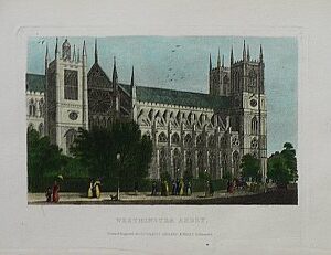 Westminister Abbey. London: Dugdales England & Wales..., ca. 1840