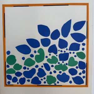 Matisse, Henri (Lierre, "Ivy") Verve. Paris, 1958. Framed