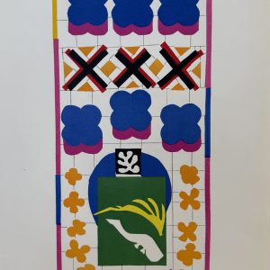 Matisse, Henri (Poisons Chinois, "Chinese Fish") Verve. Paris, 1958. Framed