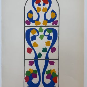 Matisse, Henri (Vigne, "Vine") Verve. Paris, 1958. Framed
