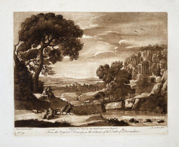 Claude Lorrain landscape