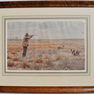 A. B. Frost (English Snipe Shooting) The Shooting Pictures. New York: Charles Scribner, 1895. Framed