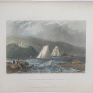 (Hudson River) William H. Bartlett. American Scenery. London, 1839
