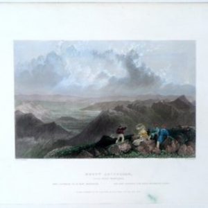 (Mount Jefferson) William. H. Bartlett. American Scenery. London, 1839