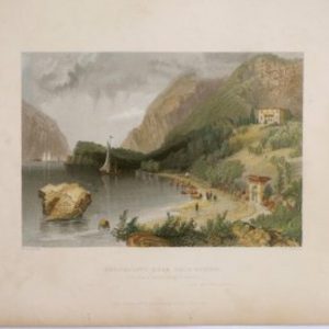 (Cold Spring Harbor) William Bartlett. American Scenery, London, 1839