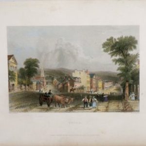 (Utica) William H. Bartlett. American Scenery. London, 1829