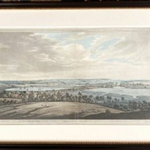 (Rochester and Chatham) Boydell, John and Josiah, History of the River Thames, London 1794-96. Framed