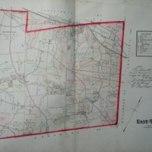 (East Town, Chester County) Breous Farm Atlas. Philadelphia 1883