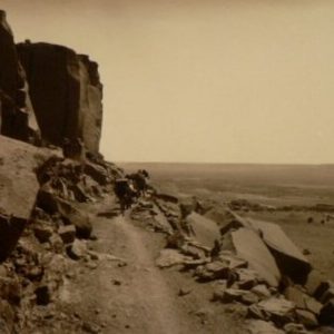 Edward S. Curtis. On the Trail. Unpublished bromide photograph. Circa 1907-1930