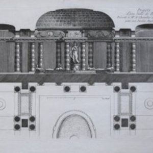 (Bath House) G. L. Le Rouge. Paris 1778