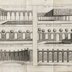 After Alexander Le Blond. (Hedges). The Theory and Practice of Gardening… London: Bernard Lintot, 1728