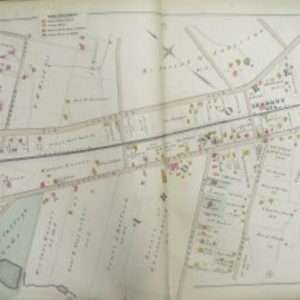 G.M. Hopkins. (Haverford, Ardmore) Pl. 5 Atlas of Bryn Mawr and Vicinity...Pennsylvania R.R. Philadelphia, 1881