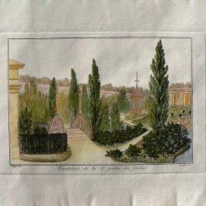 Jean Charles Krafft. (Cypress) Plans des plus Beaux Jardins... Paris: Levault, 1809
