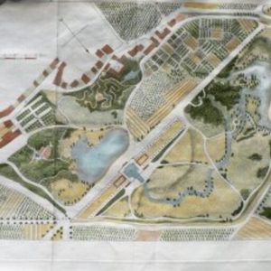 Jean Charles Krafft. (Terraces, parterres, water features) Plans des Plus Beaux Jardins... Paris: Levault, 1809