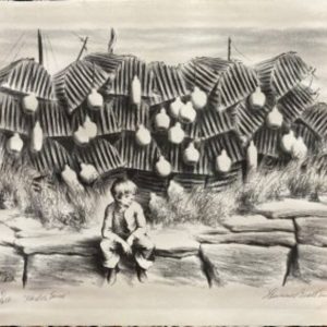 Lawrence Beall Smith "Harbor Scene" New York c. 1969