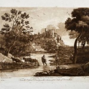 After Claude Lorraine (Plate 81). Liber Veritatis. London: John Boydell, 1774-79