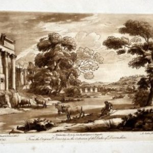 After Claude Lorraine (Plate 85). Liber Veritatis. London: John Boydell, 1774-79