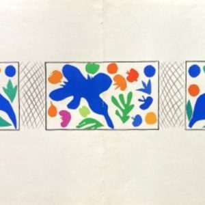 Matisse, Henri. "Coquelicots." Verve, Paris 1958. Double page