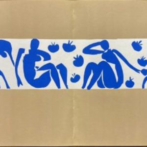 Matisse, Henri. "Femmes et Singes." Verve, Paris 1958. Double page