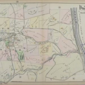 (Merion Square) A.H. Mueller. Pl. 14 Atlas from …Overbrook to Paoli… Philadelphia, 1908