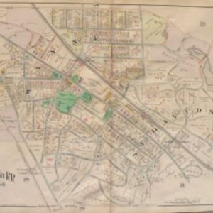 (Wayne and St. Davids) A.H. Mueller. Pl. 22. Atlas from ...Overbrook to Paoli. Philadelphia, 1908