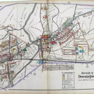(Borough of Downingtown) Plate 26. A.H. Mueller, 1912