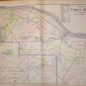 (Valley Forge) A.H. Mueller. …Atlas Main Line Pennsylvania RR from Devon to Downingtown, 1912