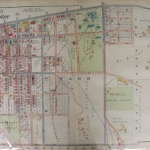 (West Chester) A.H. Mueller. …Atlas Main Line Pennsylvania RR from Devon to Downingtown, 1912