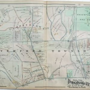 (Haverford Township) A.H. Mueller. Plate 12. Atlas from ...Overbrook to Paoli... Philadelphia, 1913