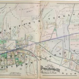 (Berwyn) A.H. Mueller. Pl. 30. Atlas from ... Overbrook to Paoli... Philadelphia, 1913