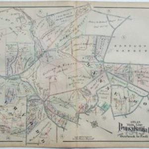 (Haverford and Wynnewood) A.H. Mueller. Plate 9. Atlas from ...Overbrook to Paoli... Philadelphia, 1913