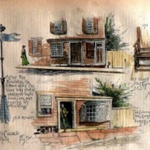 (Newport, Colonial building extant) New York: Frank Leslie, 1884