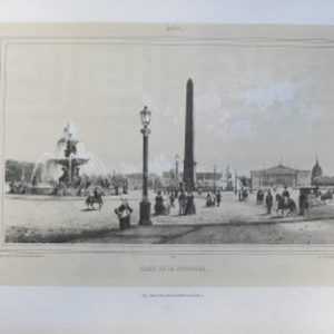 (Paris) Place de la Concorde - Nouvelle Vues De Paris c. 1870
