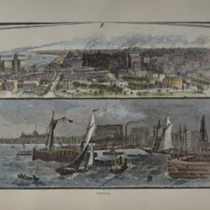 "Chicago" Picturesque America. New York 1872