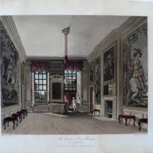 William Henry Pyne. (Queens Levee Room)) ...Royal Residences. London: Ackermann, 1819