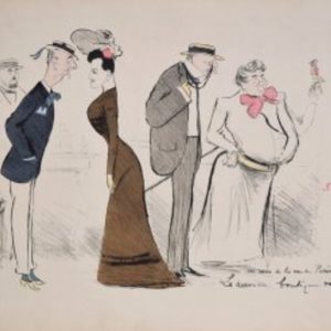 Sem (Album 10 Plate 22) Paris, October 1900