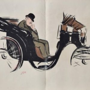 Sem (Album 10 Plate 21) Paris, October 1900