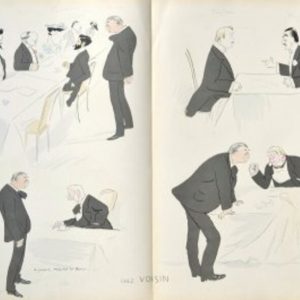 Sem (Chez Voisin) Paris June 1902