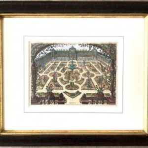 (Formal Dutch Garden) Crispijn van de Passe. Hortus Floridus. Utrecht, 1614-1617