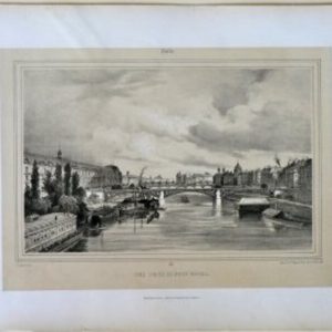 (Paris, View of the Seine) Nouvelles Vues de Paris. Paris: Gihaut Freres, ca. 1870. ON HOLD
