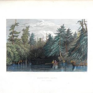 (Upstate New York) Barhydt Lake. Bartlett. London, 1829