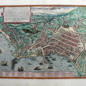 (Naples) Braun and Hogenberg. Cologne, c. 1572