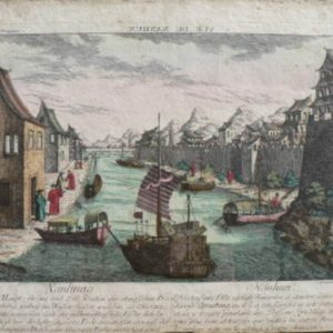 (China) Nanhun. Engraved by Habermann. Published in France and Germany circa 1750