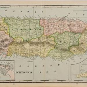 (Puerto Rico) Porto Rico. Chicago: George Cram, ca. 1890